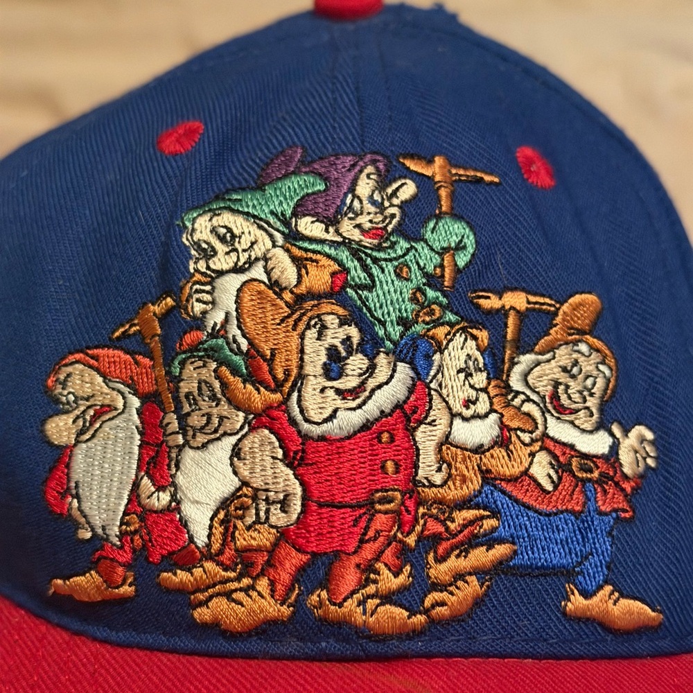 Disney Seven Dwarves SnapBack Vintage